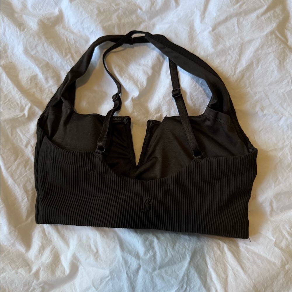 NWT Buffbunny Cold Brew Ribbed Notch Sports Bra - Picture 7 of 8